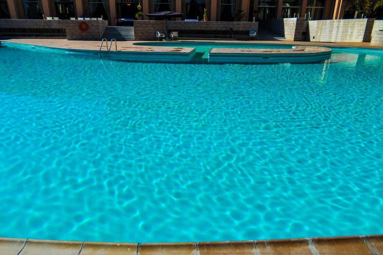 Hotel Les Zianides Tlemcen Bagian luar foto