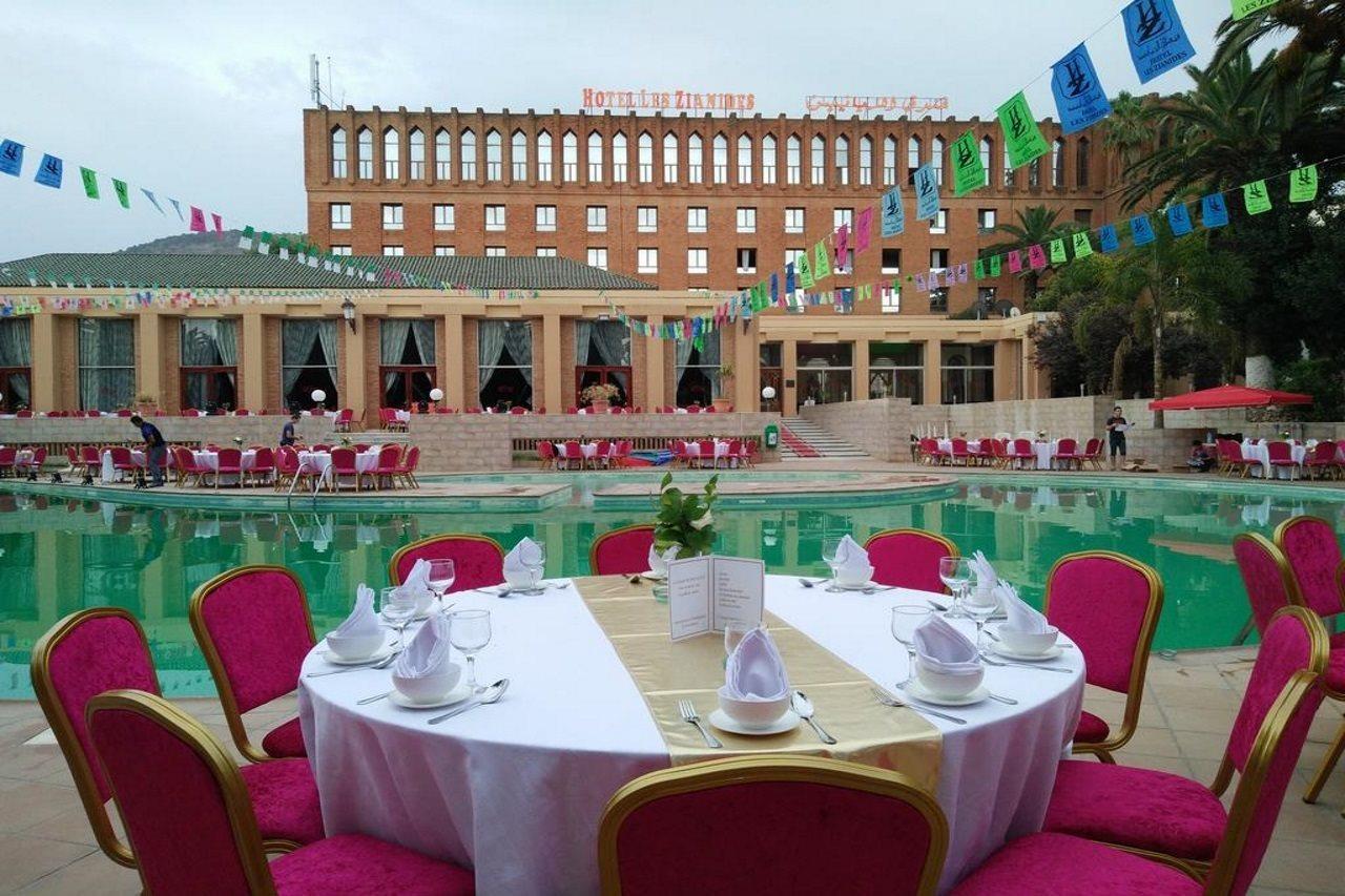Hotel Les Zianides Tlemcen Bagian luar foto