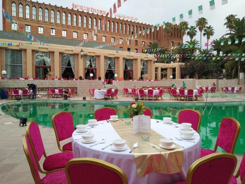 Hotel Les Zianides Tlemcen Bagian luar foto